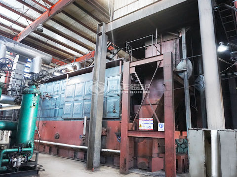 91MW环保燃煤卧式蒸汽锅炉厂家